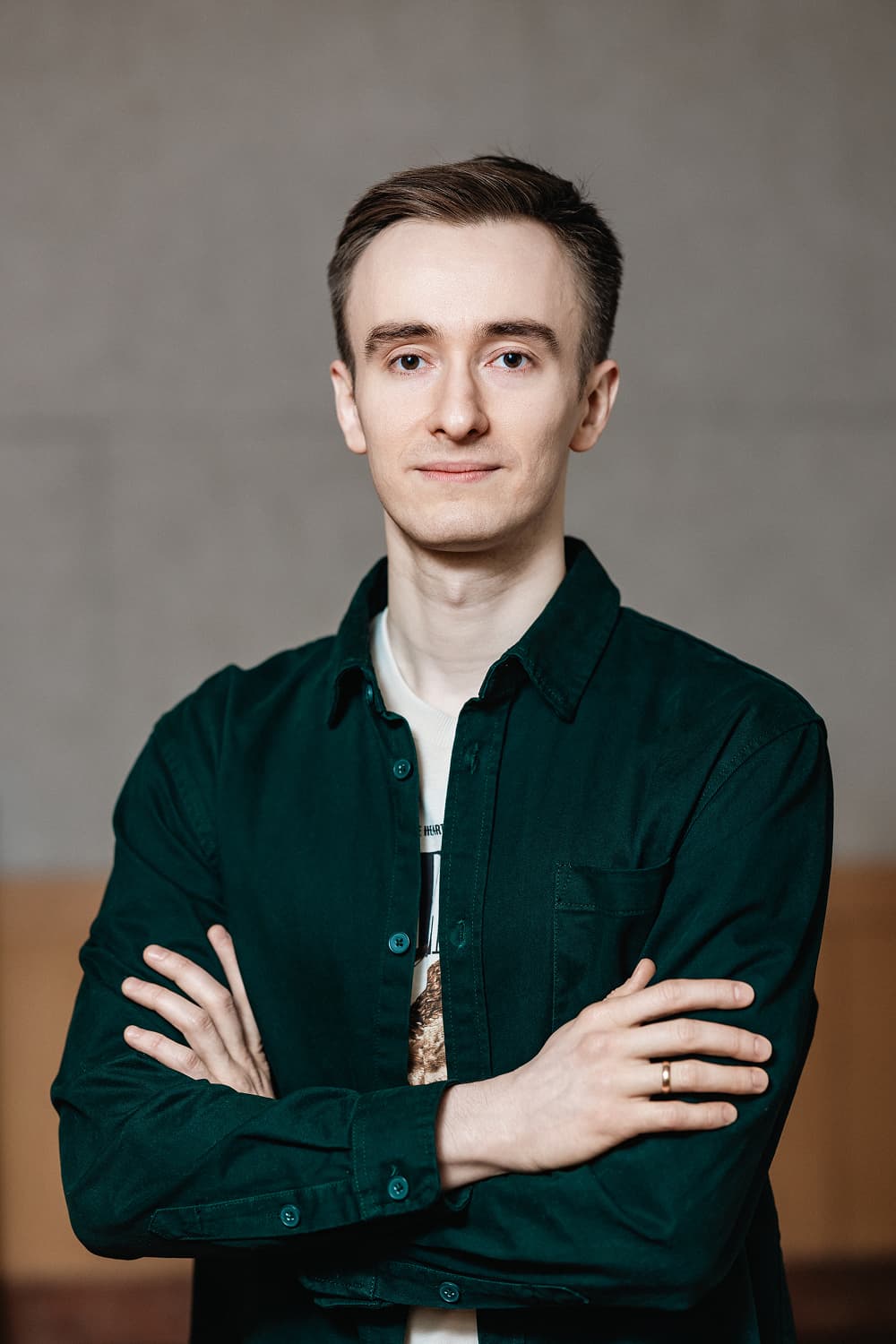 Фотография разработчика крупным планом