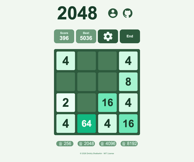 Обложка проекта 2048